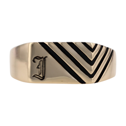 14K Yellow Gold Fashion Ring