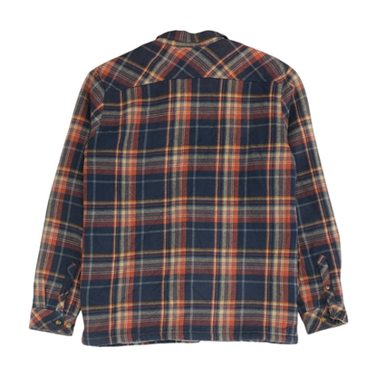 Navy Plaid Jacket