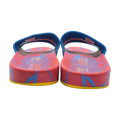 Red Athletic Slide Athletic Shoes