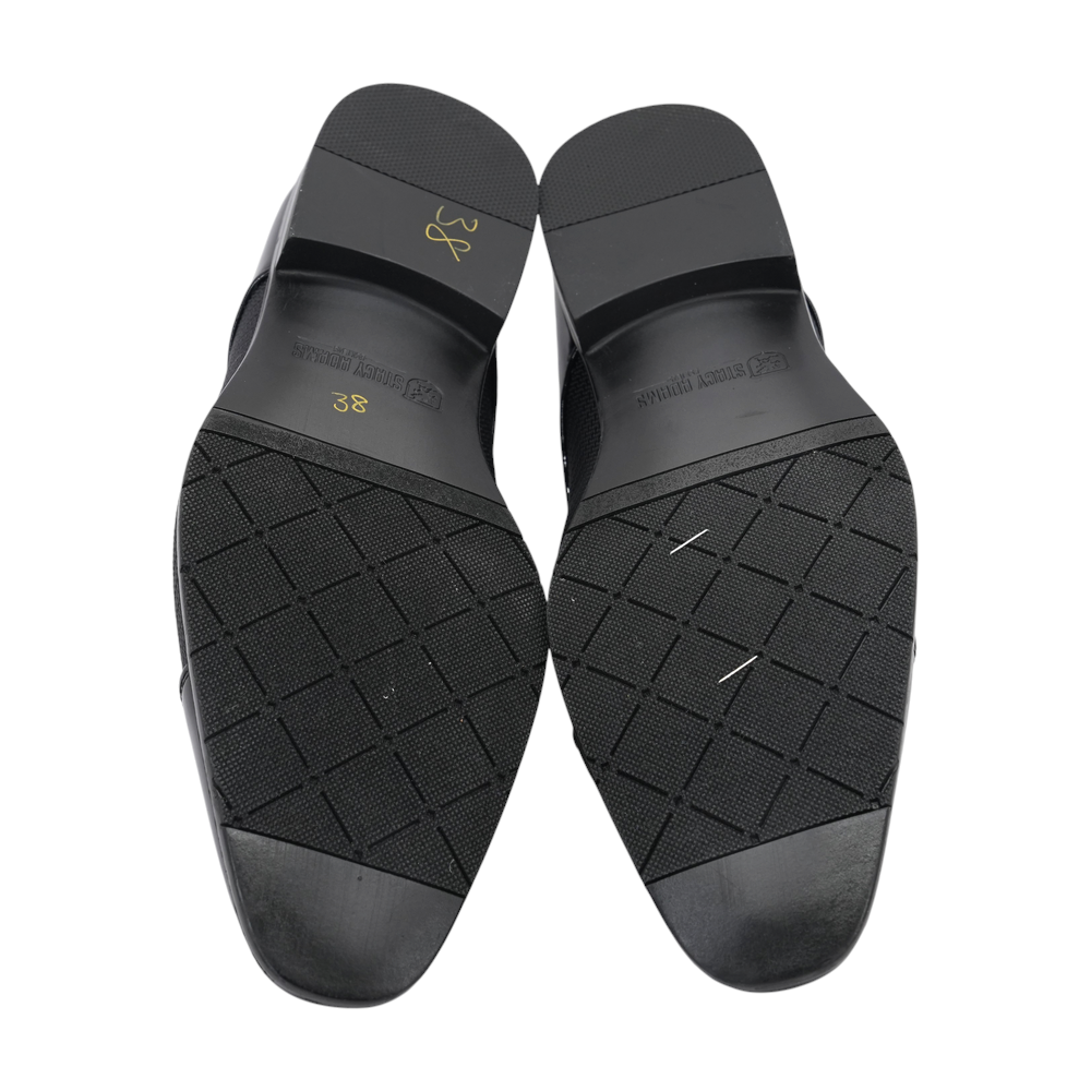 Black Lace-Up Dress Shoes
