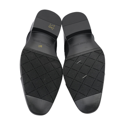 Black Lace-Up Dress Shoes