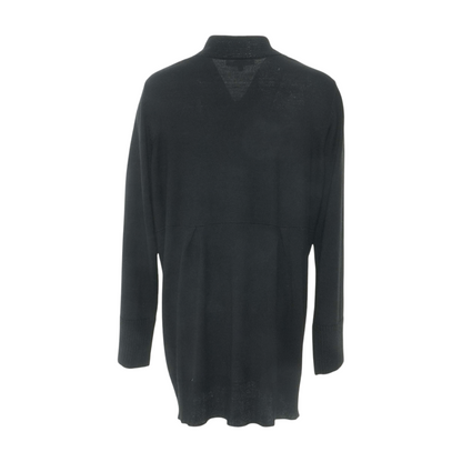 Black Plus Cardigan Sweater