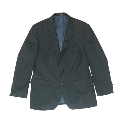 Gray Check Suit Jacket