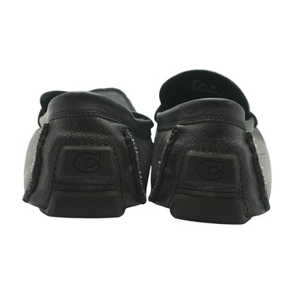 Black Leather Loafer Dress Shoes