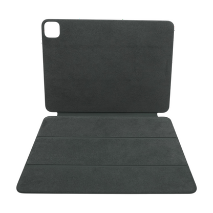 Black Leather Folio Case for iPad 10 Case