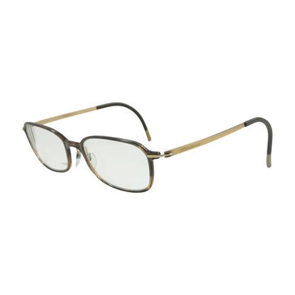 Brown Rectangle Prescription Eyewear