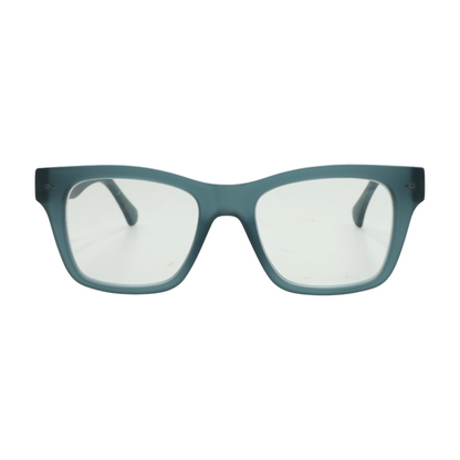 Blue Cosmo Square Reading Glasses