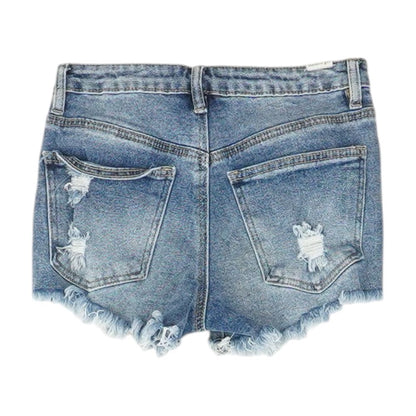 Blue Denim Shorts