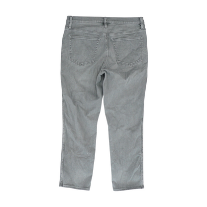 Gray Straight Jeans