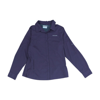 Purple Outdoor Button Down