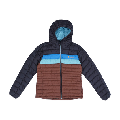 Brown Color Block Jacket