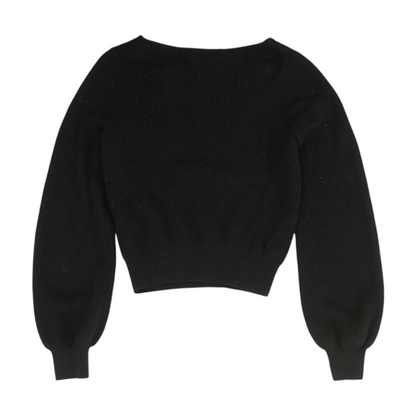 Black Pullover Sweater