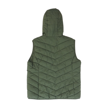 Green Solid Active Vest