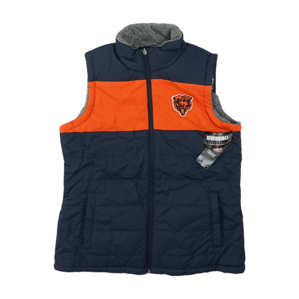 Navy Chicago Bears Color Block Vest
