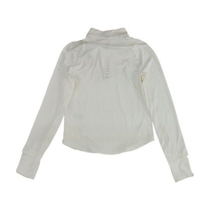 Ivory Solid 1/4 Zip Pullover