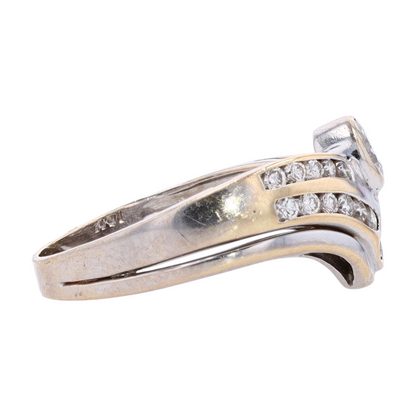 1/2 ctw 14K White Gold Diamond Fashion Ring