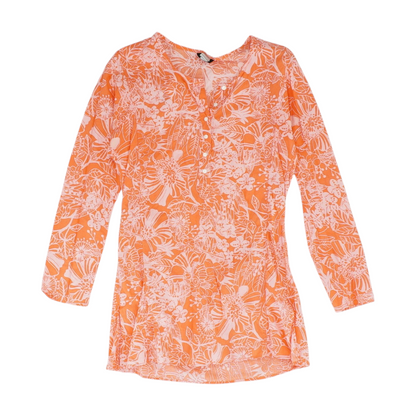 Pink Floral Blouse