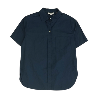 Navy Button Down