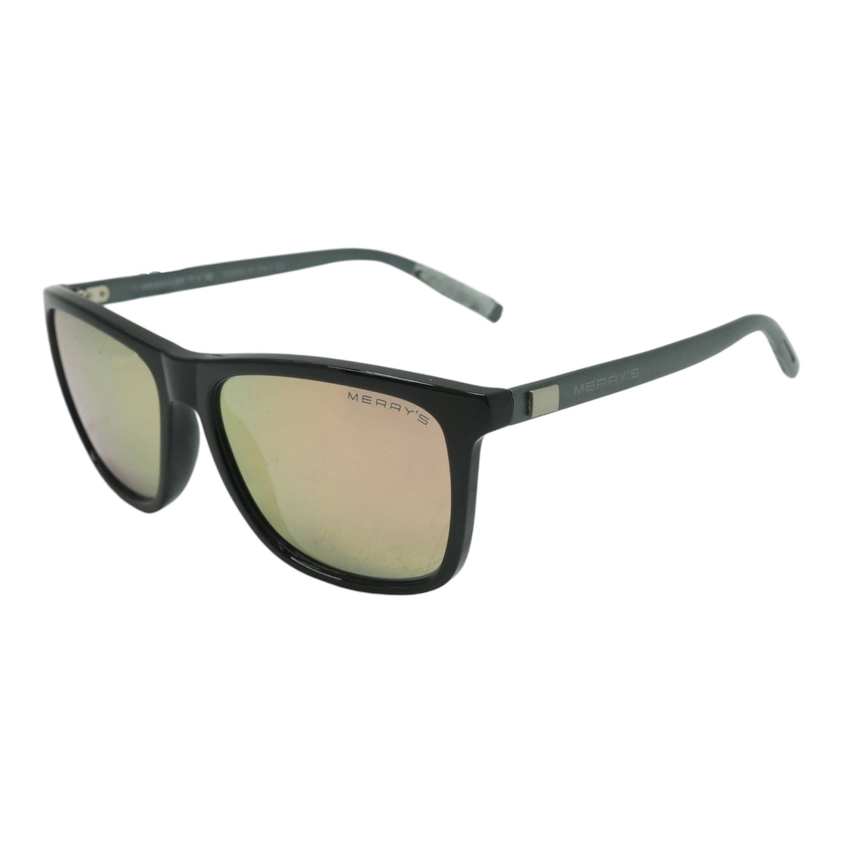 Merry's Black S'8286 Square Sunglasses – Image 1