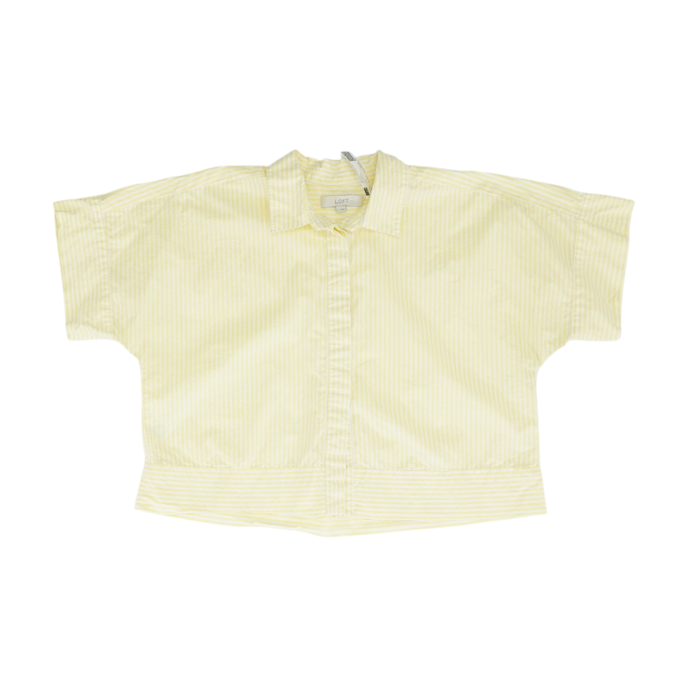 Yellow Striped Button Down