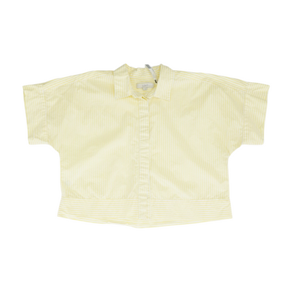 Yellow Striped Button Down
