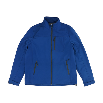 Blue Solid Active Jacket