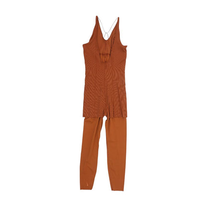 Rust Jumpsuit
