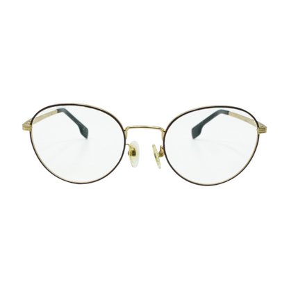 Gold Round Prescription Eyewear