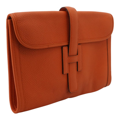 Feu Jige Clemence Leather Clutch PM