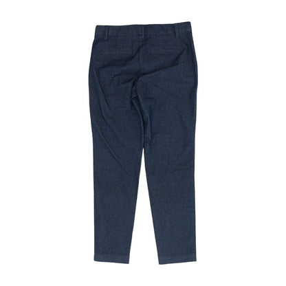 Blue Solid Pants