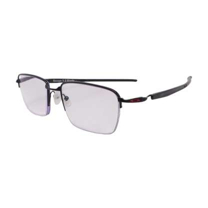 Black Gauge 3.2 Blade Browline Prescription Eyewear