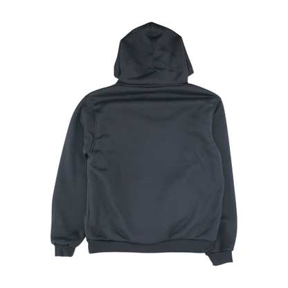 Black Solid Hoodie Pullover