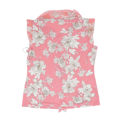 Pink Floral Blouse