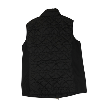 Black Solid Active Vest