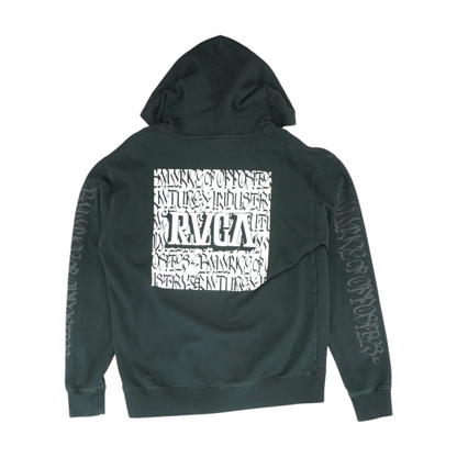 Black Solid Hoodie Pullover