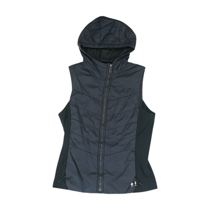 Black Solid Active Vest