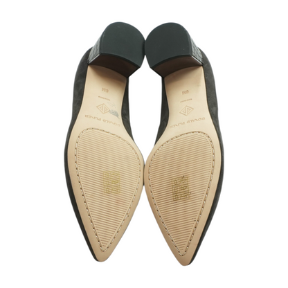 Brown Block Heels