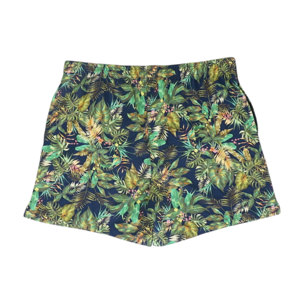 Green Tropical Swim Bottom