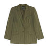 Green Striped Blazer