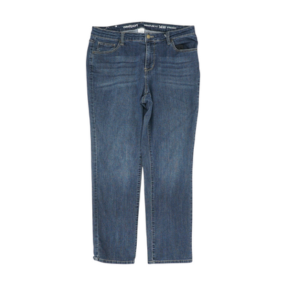 Blue Straight Jeans