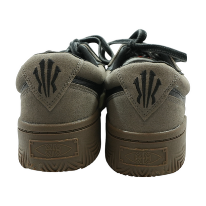 Brown Low-Top Athletic Shoes