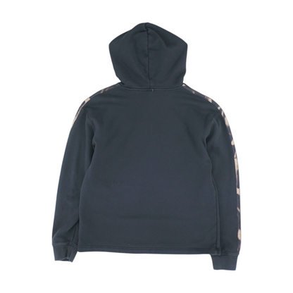 Black Solid Hoodie Pullover