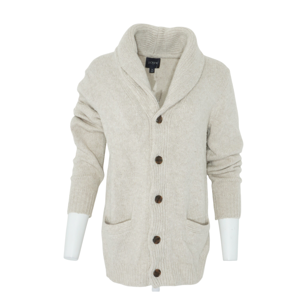 Gray Cardigan Sweater