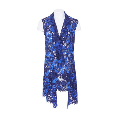 Blue Floral Cardigan