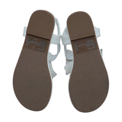 Lila White Sandals
