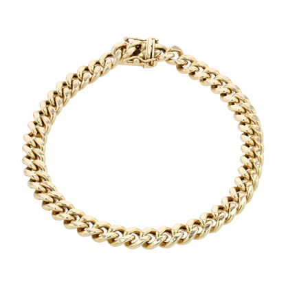 14K Yellow Gold Chain Bracelet