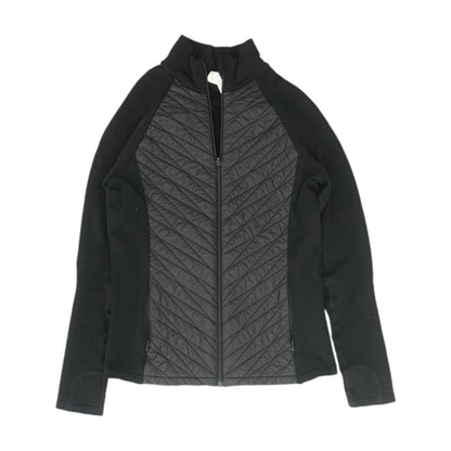 Black Color Block Active Jacket