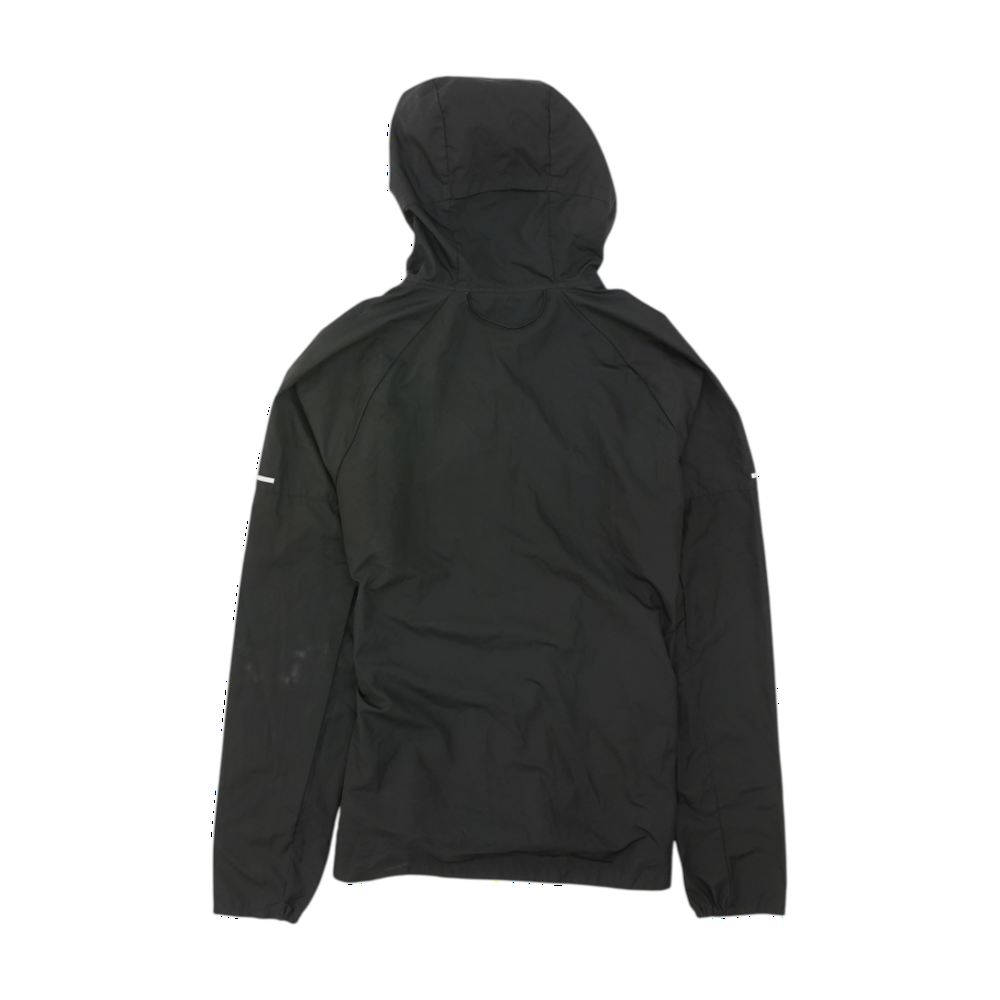 Black Solid Active Jacket