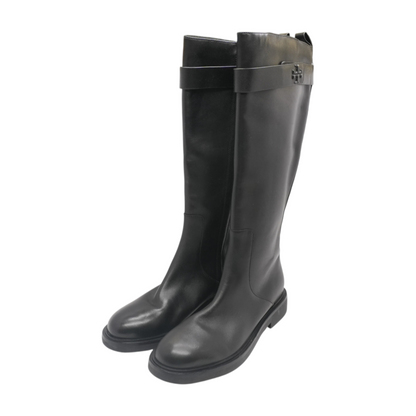 Black Knee-High Boots