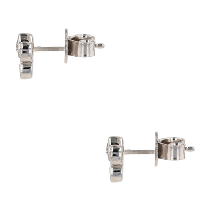 1/2 ctw Sterling Silver Lab Grown Diamond Statement Earrings